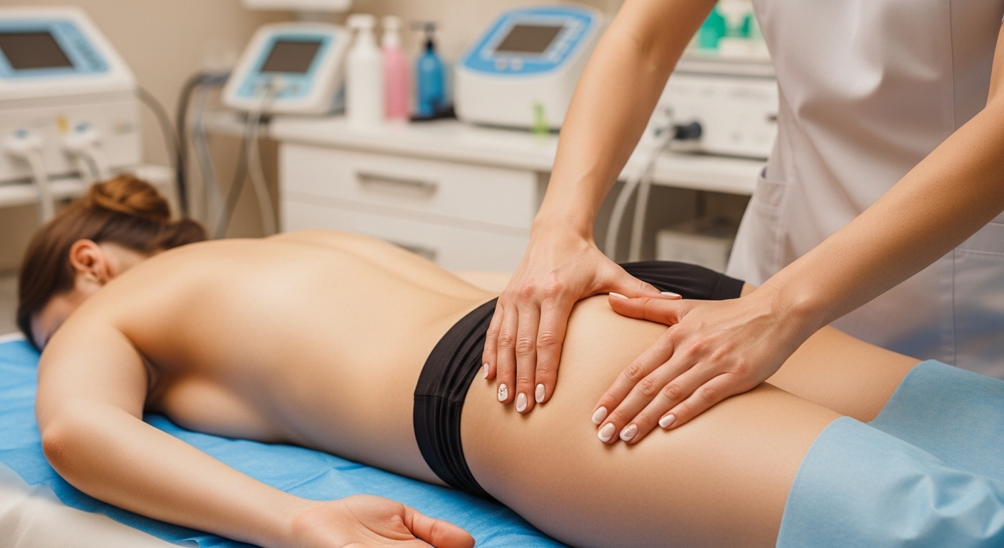 Tratamiento masaje para la celulitis